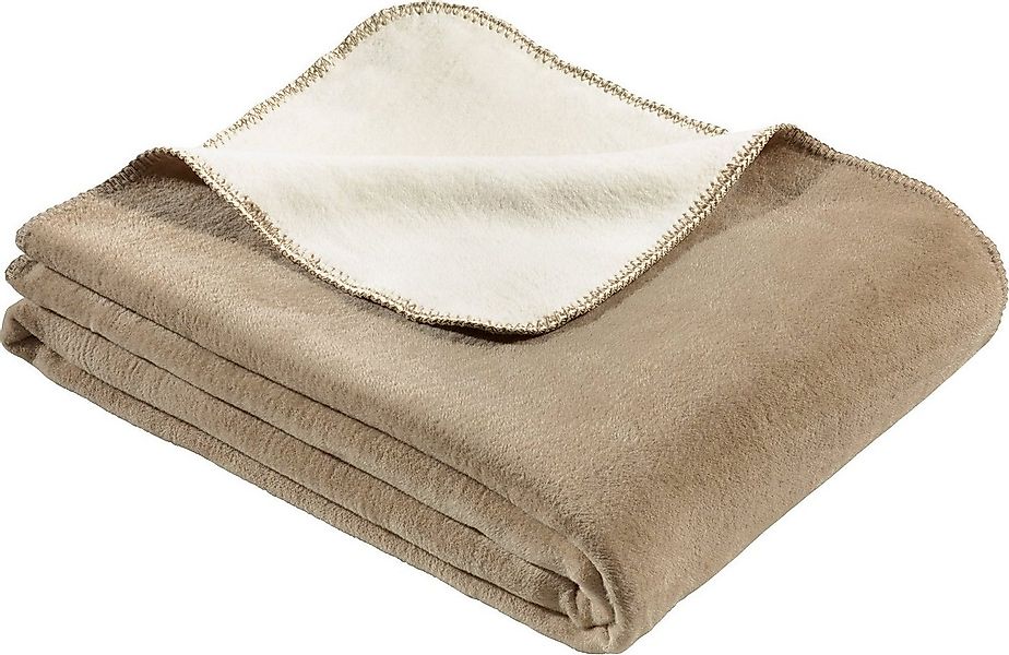 Wohndecke Wohndecke, LOOKS by Wolfgang Joop, Baumwollmischung Uni günstig online kaufen