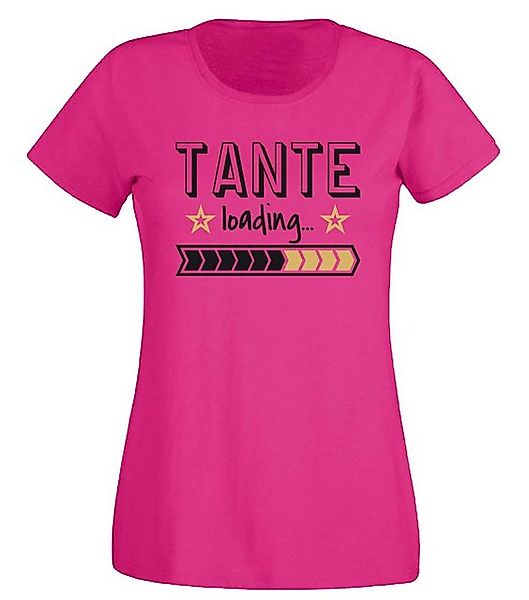 G-graphics T-Shirt Damen T-Shirt - Tante loading … Slim-fit-Shirt, mit Fron günstig online kaufen