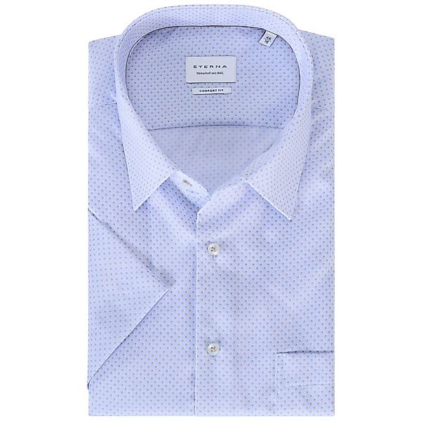 ETERNA Businesshemd, kurzarm, bügelfrei Farbe hellblau Größe: 54 günstig online kaufen