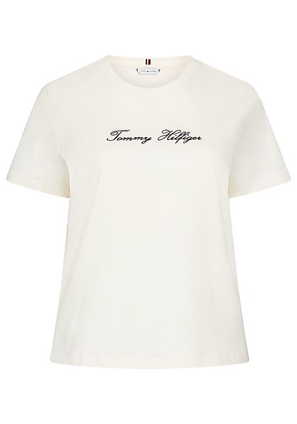 Tommy Hilfiger Curve T-Shirt CRV SCRIPT günstig online kaufen