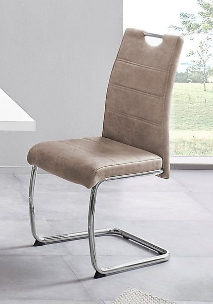 HELA Freischwinger Flora, Esszimmerstühle (Set, 2 St), Schwingstuhl Set: 1, günstig online kaufen