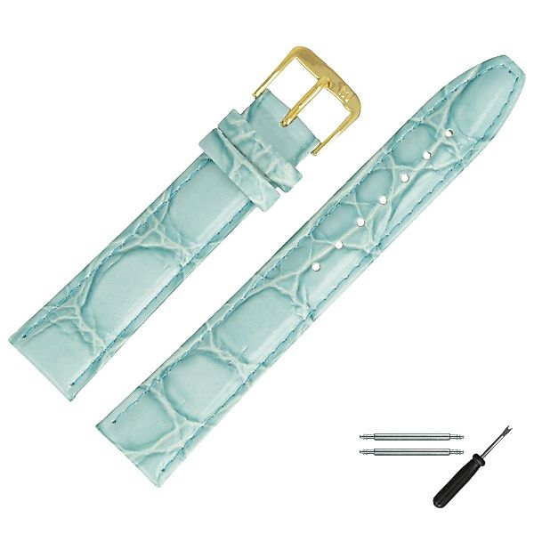 MARBURGER Uhrenarmband 18mm Leder Kroko (Caiman) günstig online kaufen