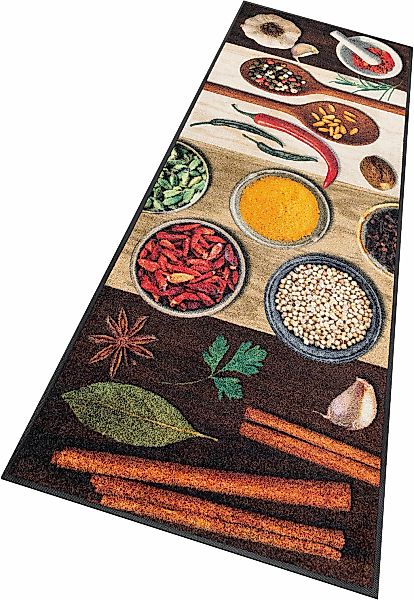 wash+dry by Kleen-Tex Küchenläufer "Hot Spices" rechteckig 9 mm Höhe Teppic günstig online kaufen