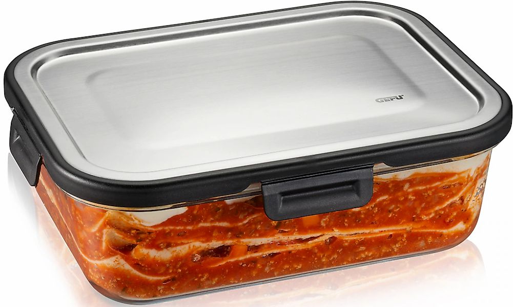 GEFU Lunchbox "MILO" 1 Stk. tlg. gelaserter QR Code zur Vorratskontrolle pe günstig online kaufen
