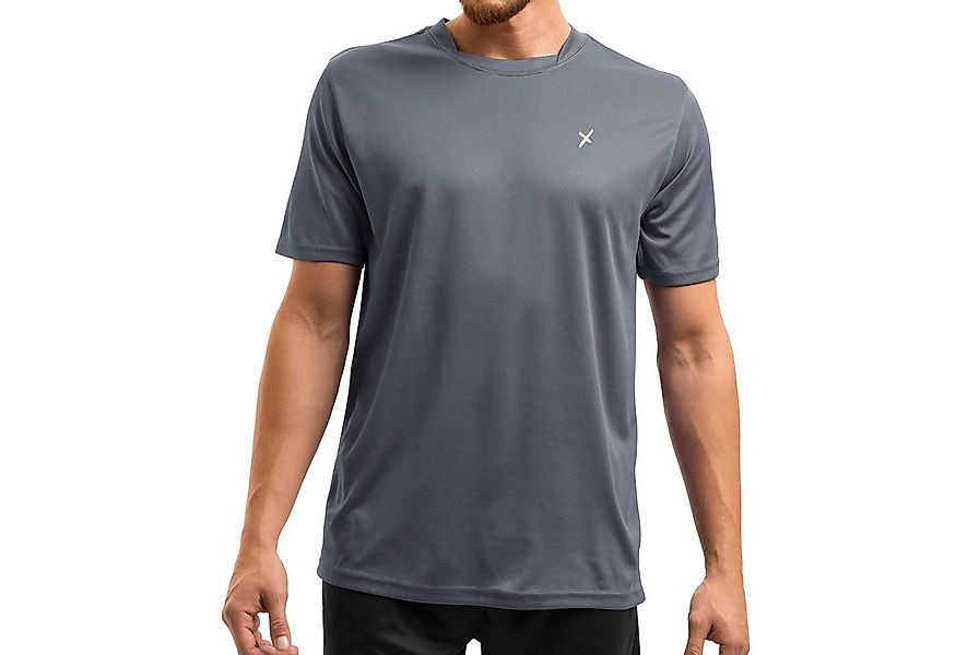 CFLEX Trainingsshirt Herren Sport Shirt Fitness T-Shirt piqué Sportswear Co günstig online kaufen