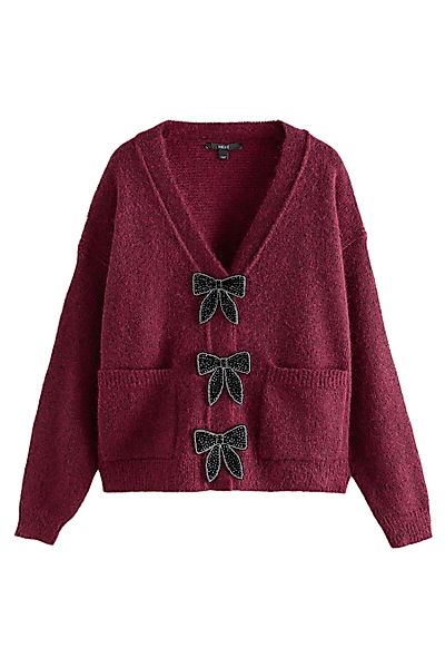 Next Strickjacke Geknöpfte Strickjacke mit Tasche günstig online kaufen