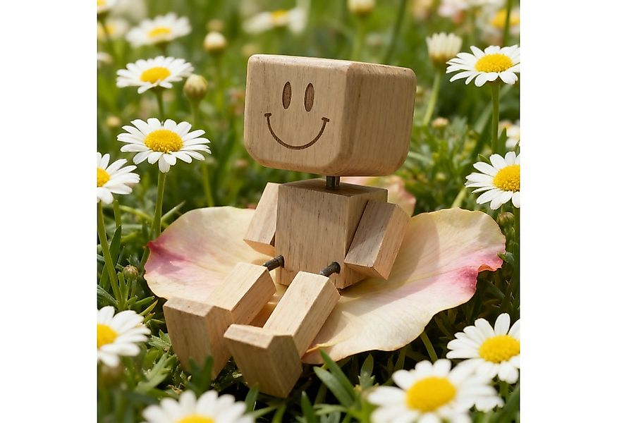 REDOM Dekofigur Schaukelpuppe aus Holz Auto Deko Holz Wackelpuppe Armaturen günstig online kaufen