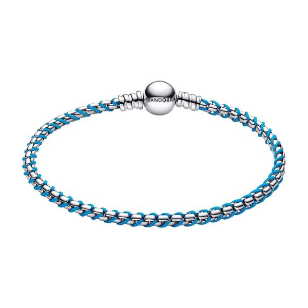 Pandora Silberarmband Damen-SilberVeneziakette Türkis günstig online kaufen