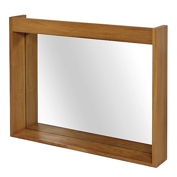 MCW Teak-Wandspiegel M75 77x100cm günstig online kaufen