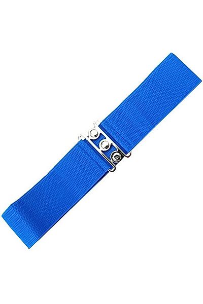 Banned Taillengürtel Sophia Königsblau Vintage Retro Stretchgürtel günstig online kaufen