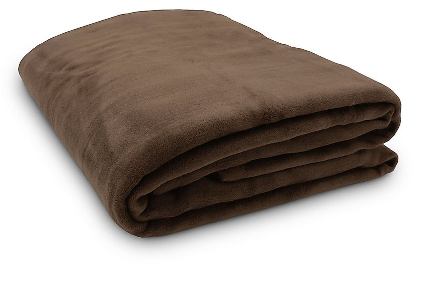 Wohndecke, ZOLLNER, 150 x 200 cm, 60% Baumwolle, 40% Polyacryl, auch in XXL günstig online kaufen