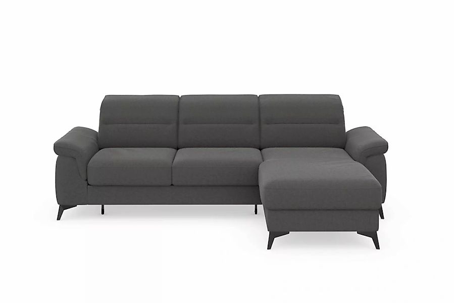 sit&more Ecksofa »Sinatra L-Form«, mit Recamiere, optional mit Kopfteilvers günstig online kaufen