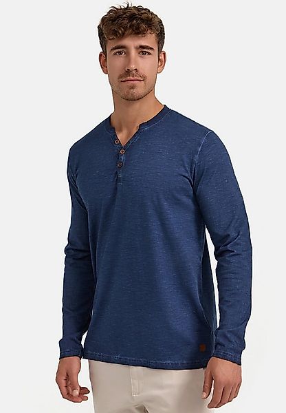 Indicode Langarmshirt Herren INKilsone Shirt Langarm Herrenshirt lässiges L günstig online kaufen