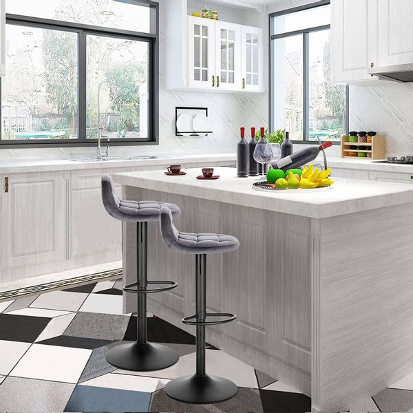 Woltu Barhocker (2 St), Barstuhl höhenverstellbar günstig online kaufen