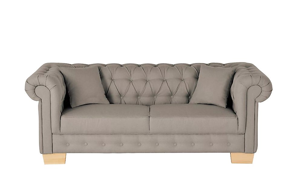 smart Sofa  Chelli - braun - 206 cm - 77 cm - 96 cm - Polstermöbel > Sofas günstig online kaufen