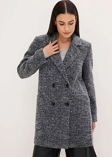 bonprix Kurzmantel "Kurzmantel in Wolloptik" aus Polyester und Wolle, volls günstig online kaufen