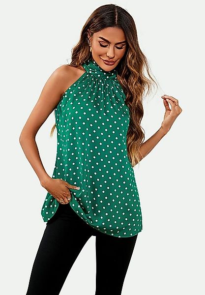 FS Collection Neckholdertop Neckholder-Top mit Bindeband hinten und Blumenm günstig online kaufen