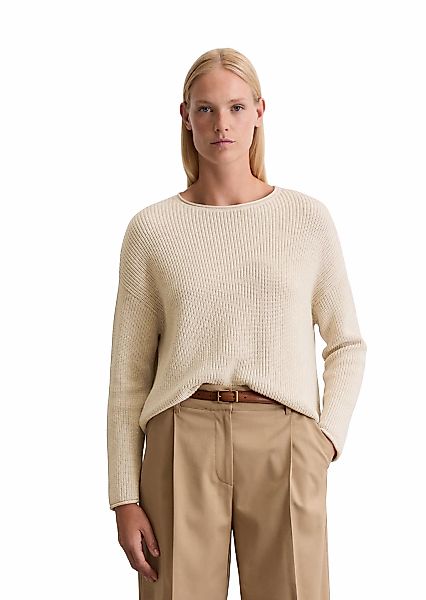 Marc OPolo Strickpullover "aus Heavy-Weight-Organic-Cotton" günstig online kaufen