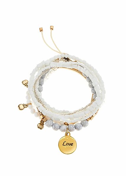 LASCANA Armketten Set, elastisches Armband mit günstig online kaufen