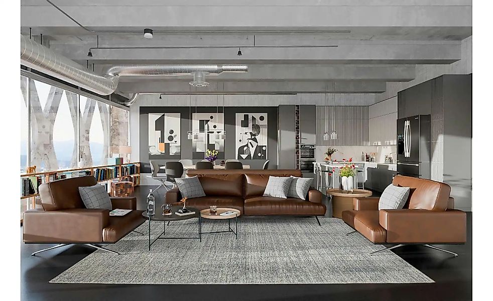 Musterring Teppich   ¦ beige ¦ Synthetische Fasern ¦ Maße (cm): B: 140 H: 0 günstig online kaufen