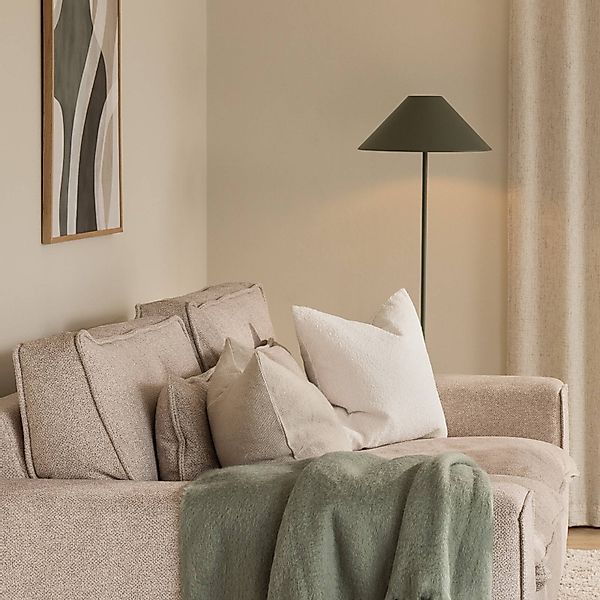 Globen Lighting Stehleuchte Cannes, grün, Metall, 140 cm günstig online kaufen