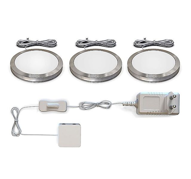 B.K.Licht LED Unterbauleuchte LED Deckenleuchte schwenkbar 3 x 8W 800lm 3.0 günstig online kaufen