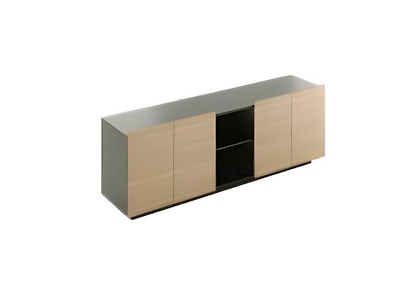 Xlmoebel Aktenschrank Hochwertiger Büroschrank in Grau-Braun mit Design Hol günstig online kaufen