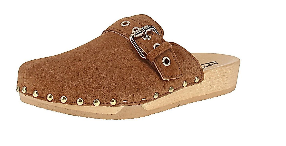 Softclox Softclox S3644 Leslie Kaschmir - Damen Pantolette - 04-Whiskey Pan günstig online kaufen