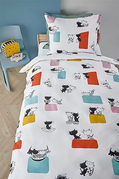 Beddinghouse x Fiep Amsterdam Kinderbettwäsche »Vrienden« günstig online kaufen