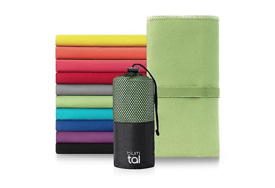 Blumtal Sporthandtuch Mikrofaser Handtuch - kompakte Mikrofaser Handtücher, günstig online kaufen