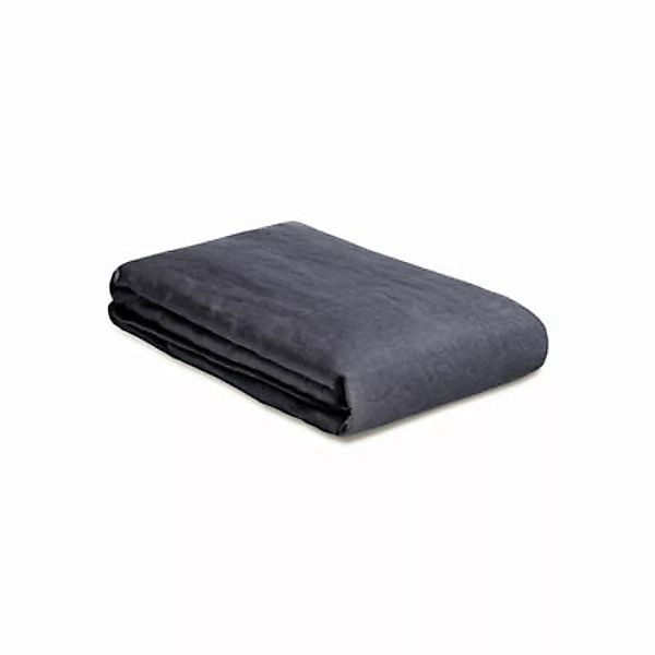 Bettbezug 140 x 200 cm  textil grau / 140 x 200 cm - Leinen gewaschen - Au günstig online kaufen