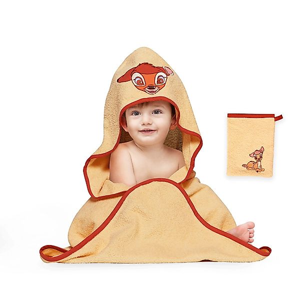 Disney Kapuzenhandtuch Disney Baby Kapuzenhandtuch Set, günstig online kaufen