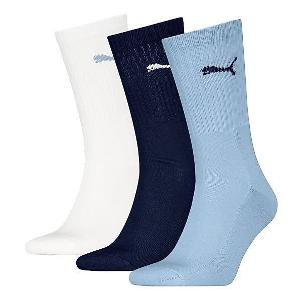 PUMA Socken "PUMA UNISEX CREW SOCK 3P", (3 Paar), mit farblichem Logo günstig online kaufen