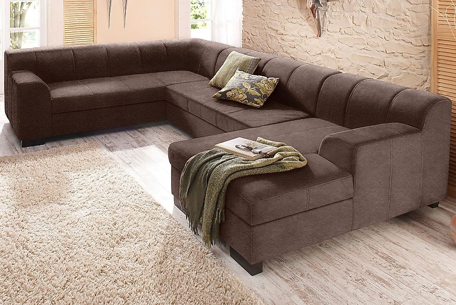 Home affaire Wohnlandschaft Falk klare Linien, günstig online kaufen