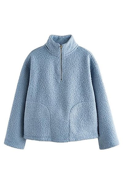Next Fleecepullover Sweat-Oberteil aus Teddyfellfleece mit günstig online kaufen