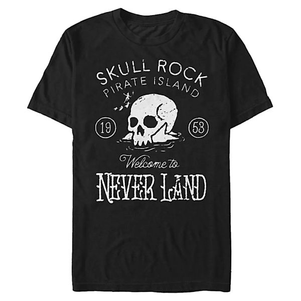 Disney - Peter Pan - Logo Welcome To Skullrock - Männer T-Shirt günstig online kaufen