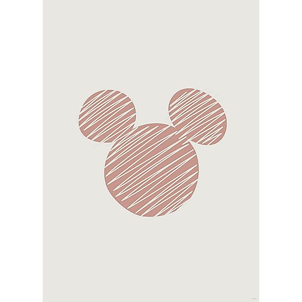 Komar Poster Striped Mouse Disney B/L: ca. 50x70 cm günstig online kaufen