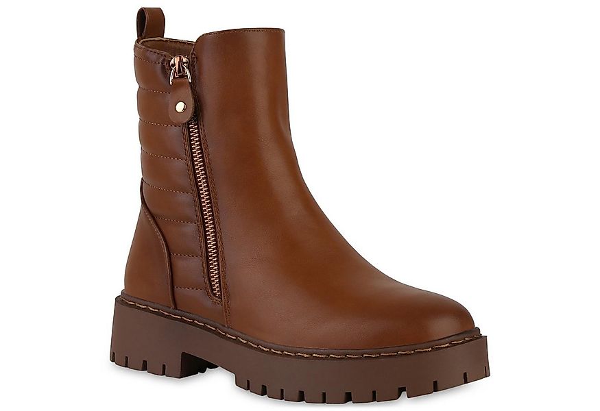 VAN HILL 840738 Stiefelette Damen Leicht Gefüttert Klassische Stiefeletten günstig online kaufen