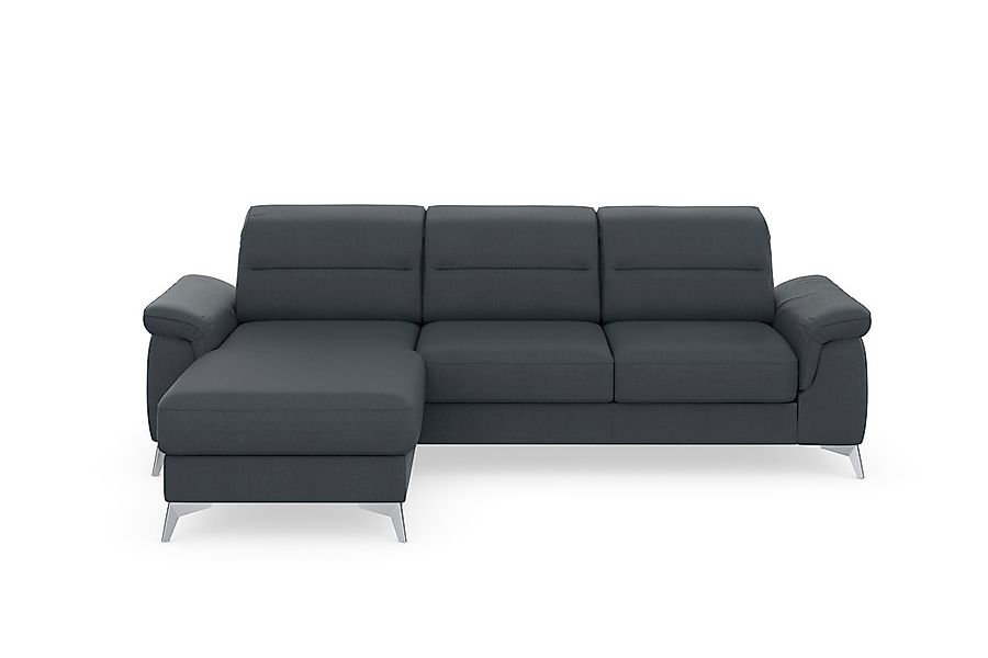 sit&more Ecksofa »Sinatra L-Form« mit Recamiere, optinal mit Kopfteilverste günstig online kaufen