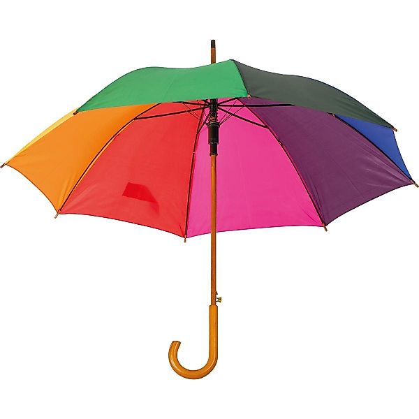 Easy Gifts Stockregenschirm Automatik-Regenschirm mit Holzgriff günstig online kaufen