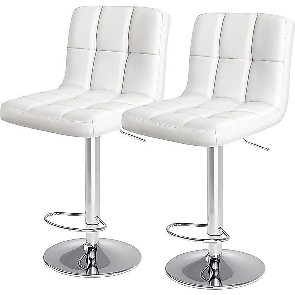 Refined Living Barhocker Höhenverstellbarer Barstühle 2er-Set günstig online kaufen
