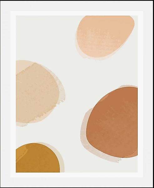 queence Bild "Dots", Abstrakt-Figuren-Kunst-Modern, (1 St.), gerahmt günstig online kaufen