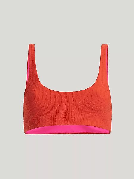 Wolford - Ultra Texture Bikini Top, Frau, red glow, Größe: XL günstig online kaufen