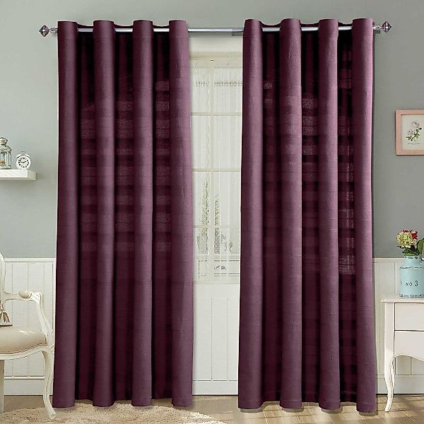 Homescapes Gardine Gardinen mit Ösen Rajput günstig online kaufen