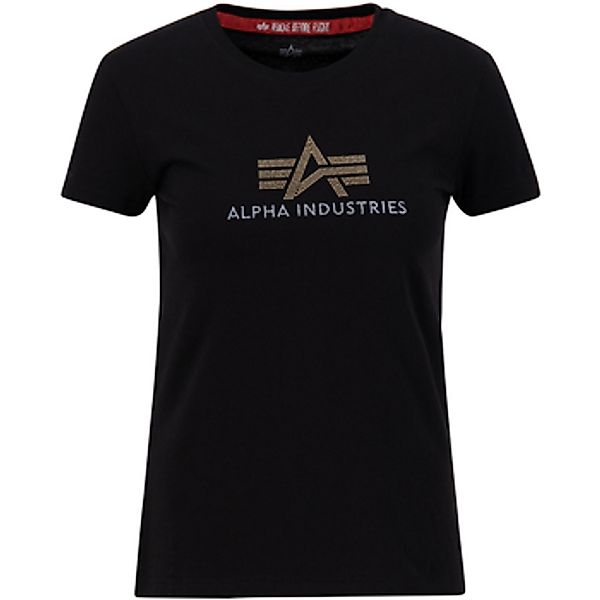 Alpha  T-Shirt Crystal T Women - black günstig online kaufen
