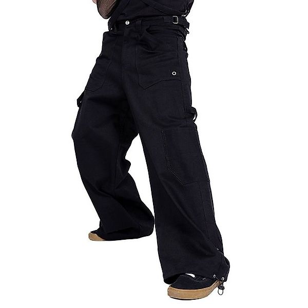 Poizen Industries Stoffhose Marcelo Industrial Cyber Goth Baggy Pants günstig online kaufen
