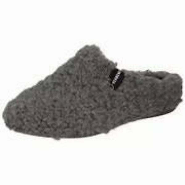Verbenas York Curly Hausschuhe Damen grau günstig online kaufen