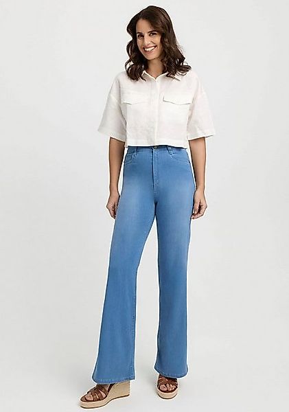 wonderjeans 5-Pocket-Jeans Flared günstig online kaufen