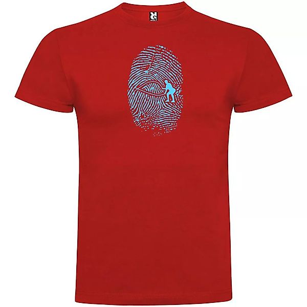 Kruskis Crossfit Fingerprint Kurzärmeliges T-shirt 3XL Red günstig online kaufen