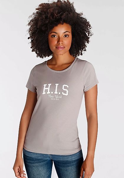 H.I.S T-Shirt, bedruckt, für die Freizeit, aus Baumwolle günstig online kaufen